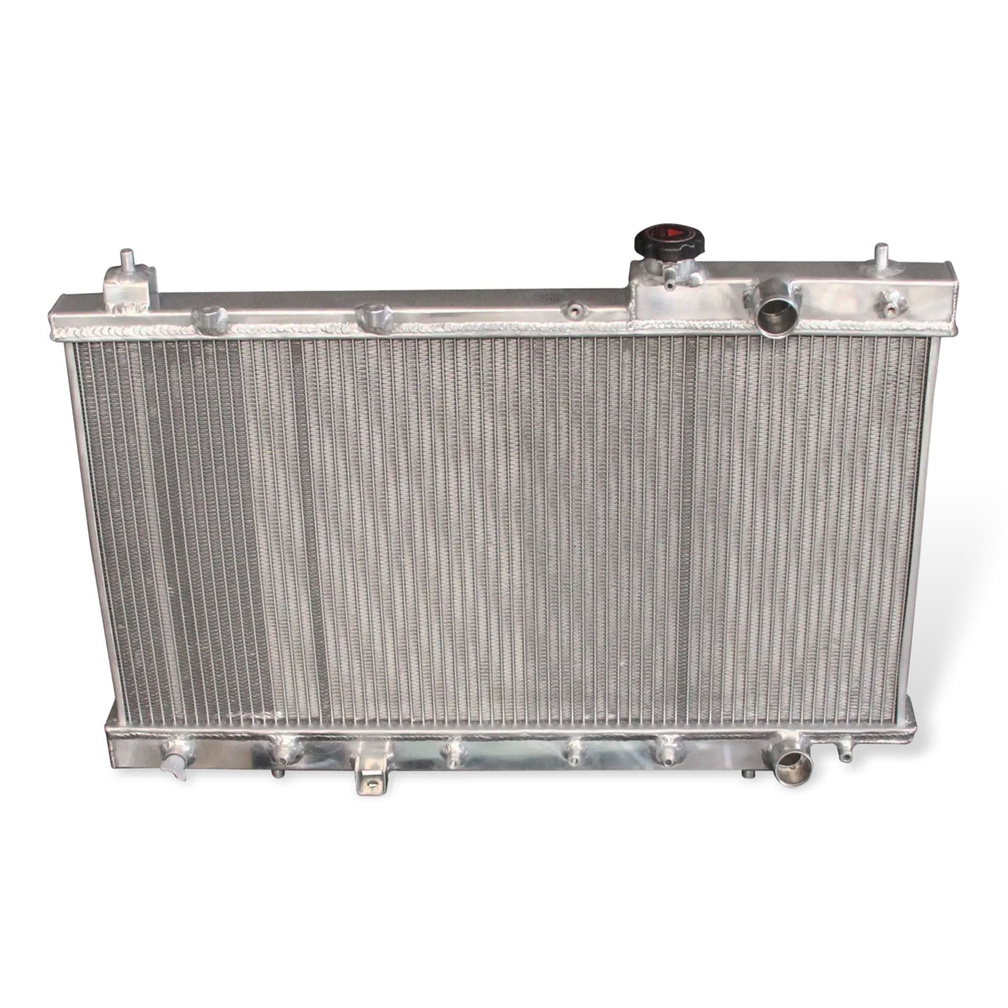 Aluminum Radiator top view CRV (1997-2001) 2.0L L4 OEM Mounts