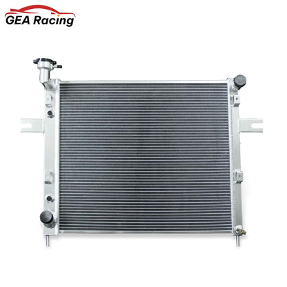 Aluminum Radiator front mounting points Grand Cherokee L6 4.0 (1999-2004) 2 Row Direct Fit