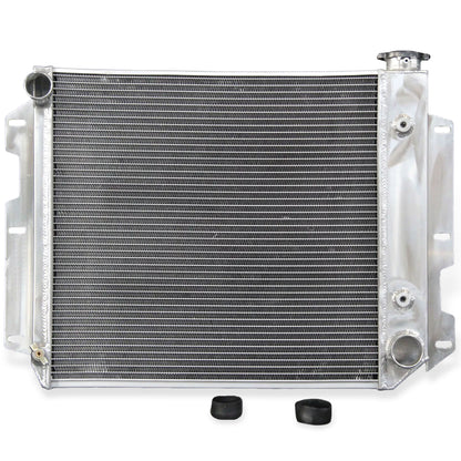 Aluminum Radiator front mounting points Wrangler SE/Rubicon with Chevy V8 Engine (1997-2002) 3 Row Direct Fit