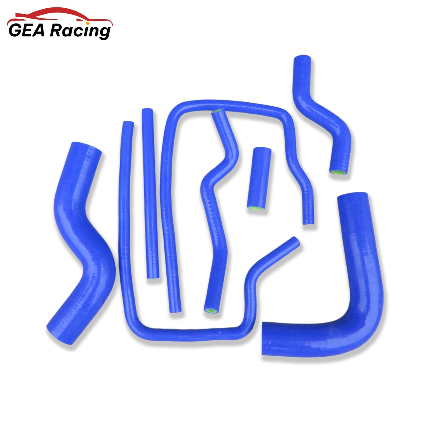 Blue silicone radiator hose kit for Subaru WRX STI GC8 GF8 EJ20, fits 1996–2000 Impreza models