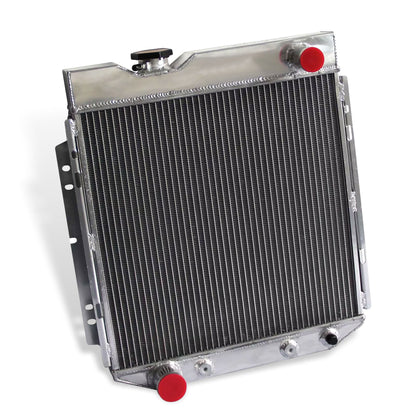 High-Density Radiator Left Cross-Section 1960-1966 Ford Falcon/Mustang/Comet V8 3 Row Core