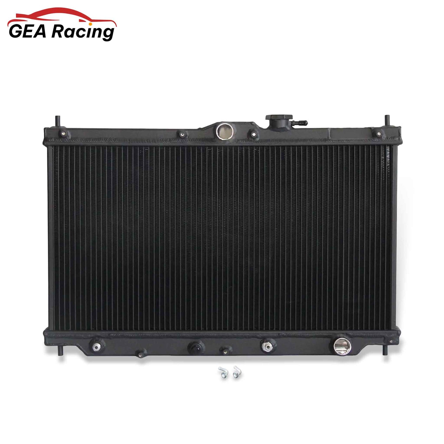 Aluminum radiator front view for Honda Accord/Prelude 1990-1996 2.2L L4 AT MT