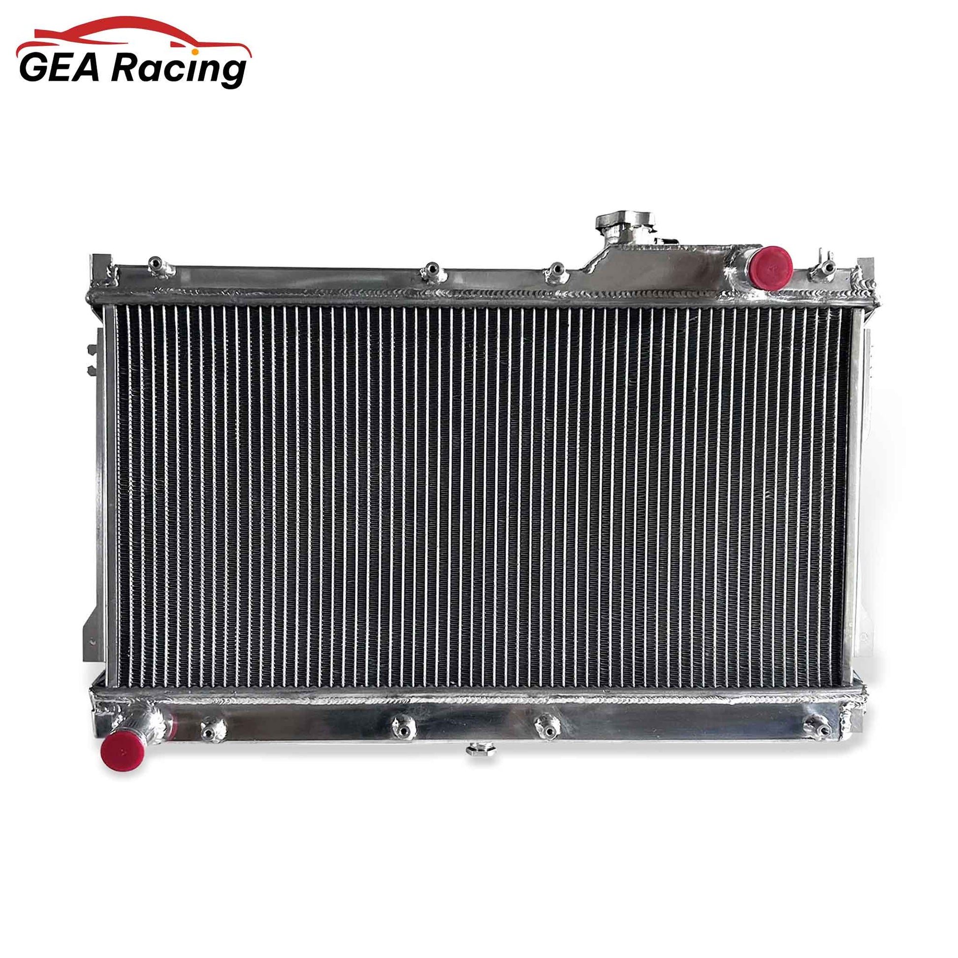 Aluminum radiator 2-row front mounting points Mazda Miata LE/SE STO-M Edition (1990-1997) Direct Fit