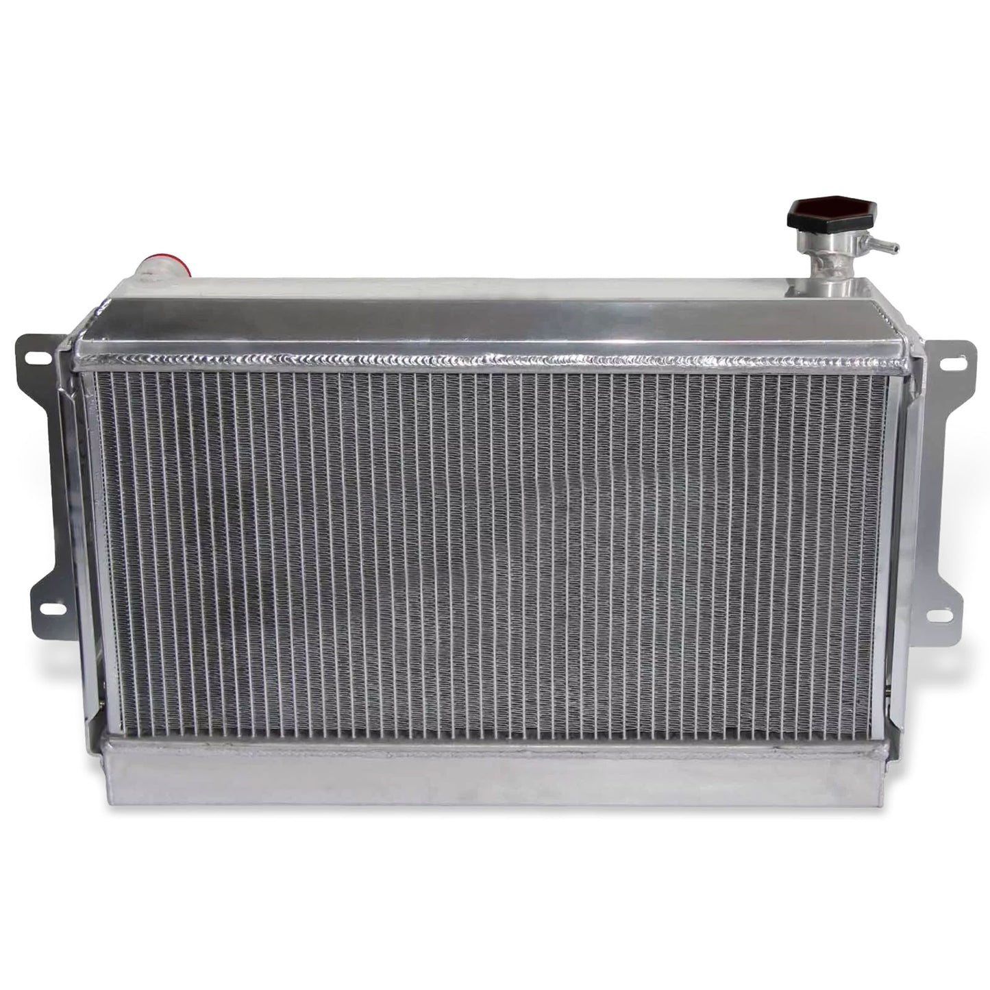 Aluminum radiator back view for Mazda RX7 1979-1982 Turbo