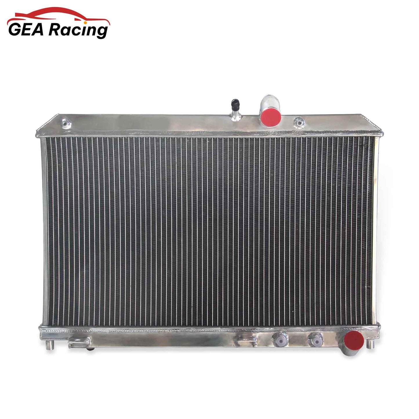 Aluminum radiator 2-row front mounting points Mazda RX8 GT (2004-2008) Direct Fit