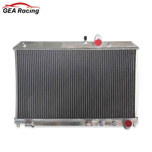 Aluminum radiator 2-row front mounting points Mazda RX8 GT (2004-2008) Direct Fit