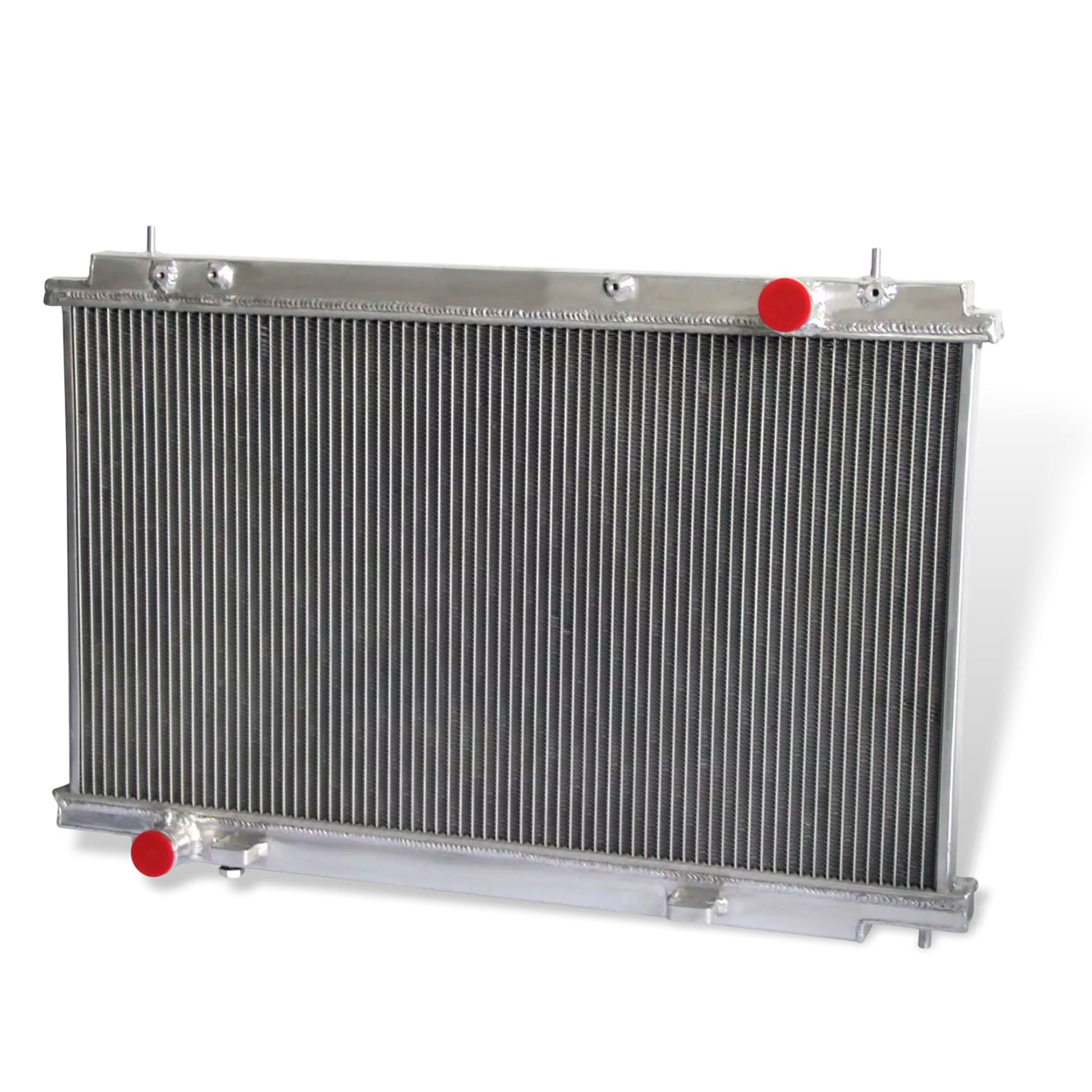 Aluminum radiator 3-row right side view Nissan 350Z (2007-2009) Pressure Tested