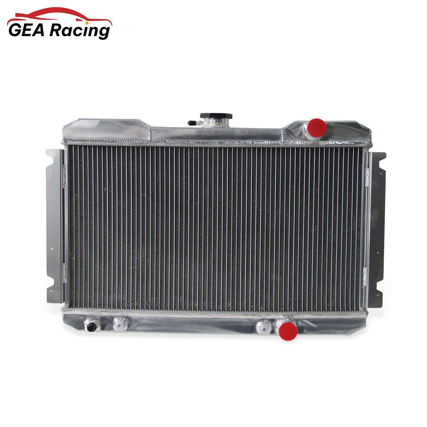 Aluminum radiator 3-row front mounting points Nissan 720 (1983-1986) Direct Fit