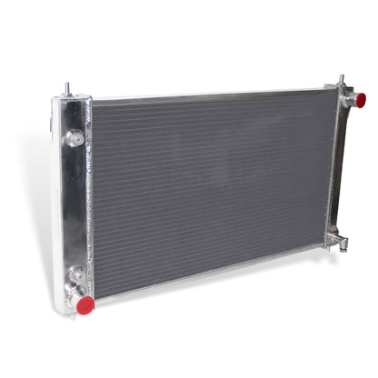 Aluminum radiator 3-row left side view Nissan Altima/Maxima (2007-2023) OEM Mounts
