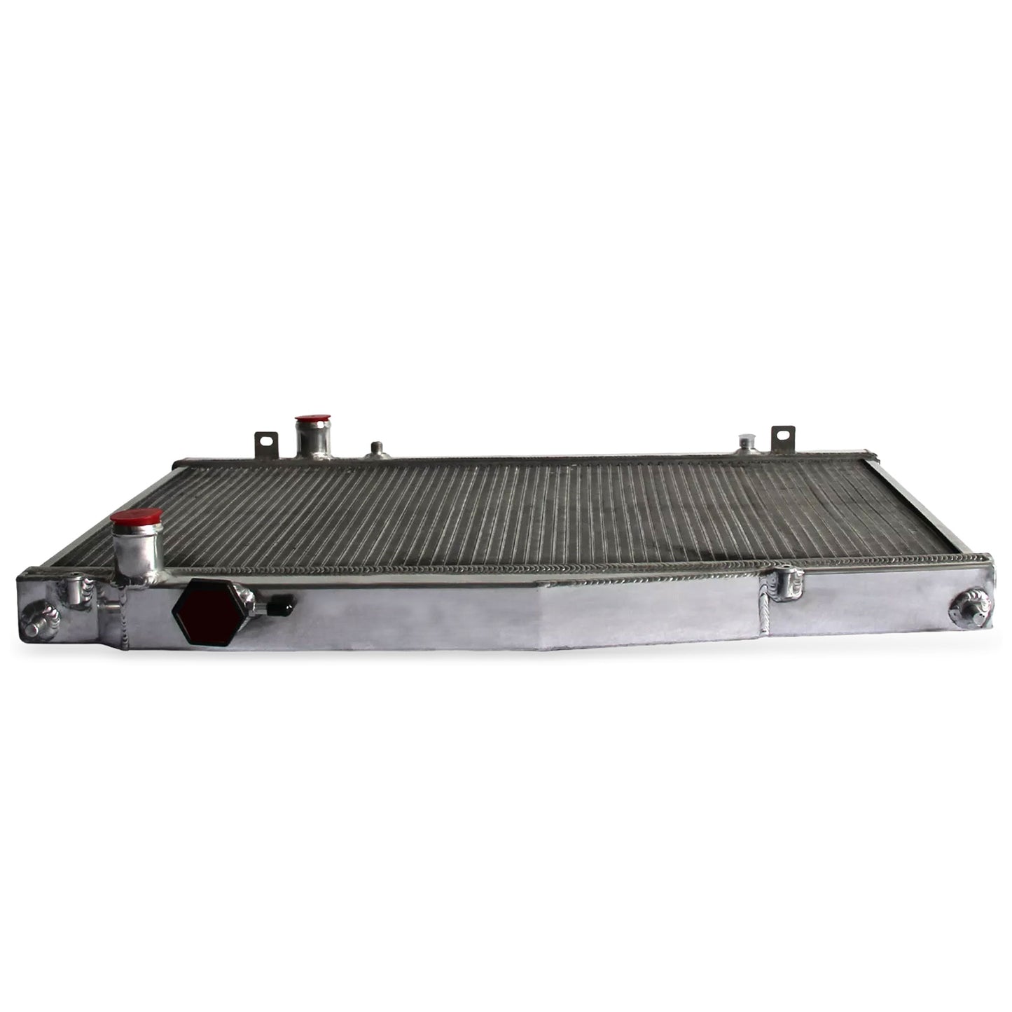 Aluminum radiator 3-row front view Nissan Frontier/Xterra (1998-2015) Pressure Tested