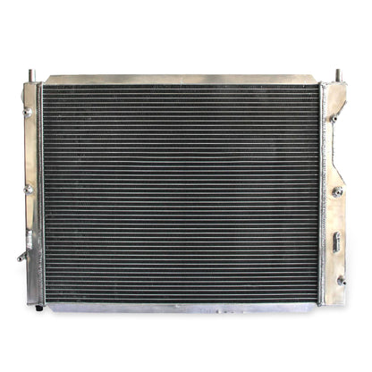 Factory Bolt Pattern Compatibility - 3-Row Radiator & Fan Shroud Rear View for 2005-2014 Mustang GT (No Drilling Required)