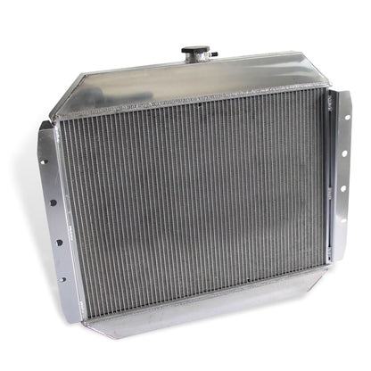 OEM-Style Radiator & Fan Shroud with Transmission Cooler Ports 40% Cooling Upgrade 1968-1979 Ford F-Series/Bronco 6.6L