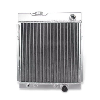 Vintage Correct 3-Row Radiator Front View for 1963-65 Ford Mustang/Falcon & Mercury Comet 4.3L/4.7L V8 (289/302 Windsor Engines)