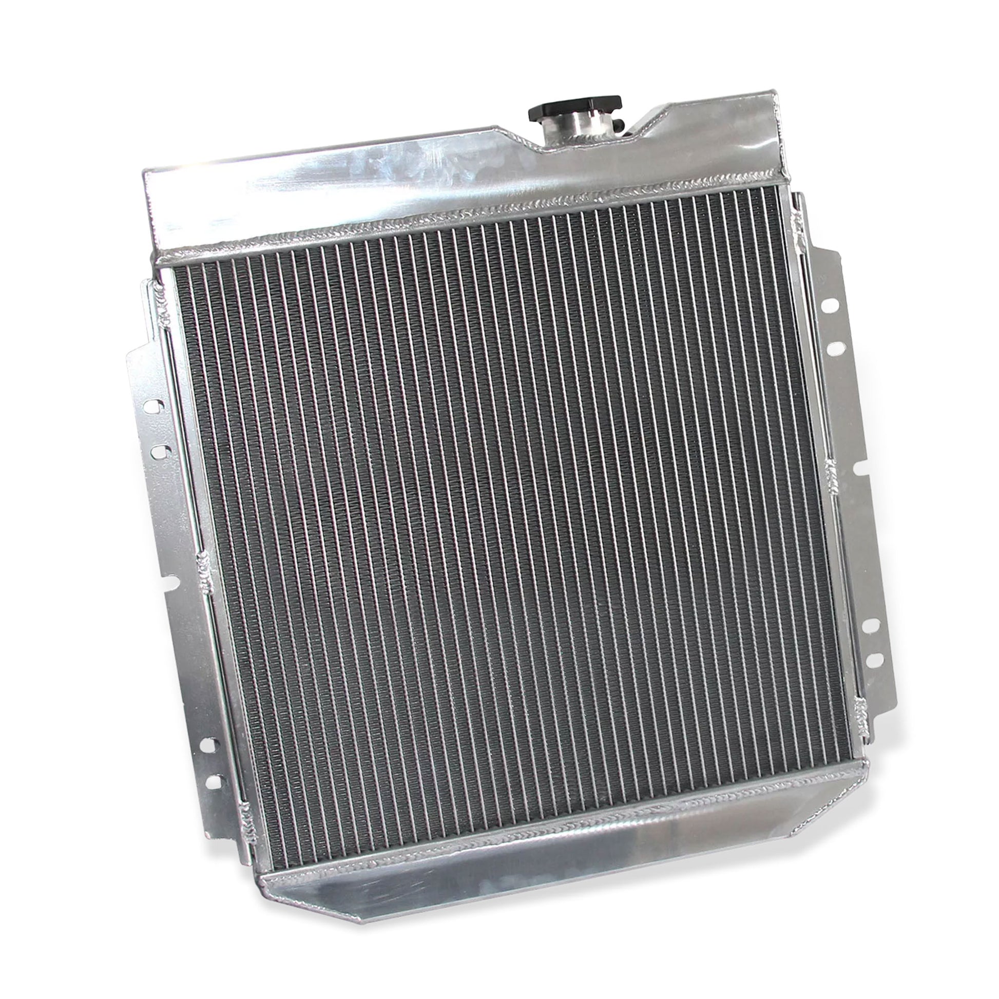 OEM-Style Radiator 40% More Cooling Rear Ports 1960-1966 Ford Falcon/Mustang/Comet V8 AT/MT