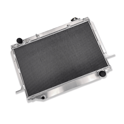 Right side of the MT radiator for the 4.5L Lexus LX450 and Landcruiser 80 Series, showcasing its high-capacity design for better cooling in tough conditions.