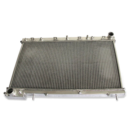 Aluminum radiator 2-row top view Subaru Forester Turbocharged SG5 (2004-2005) Direct Fit