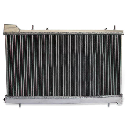 Aluminum radiator fan shroud 2-row back view Subaru Forester XT (2004-2005) Direct Fit