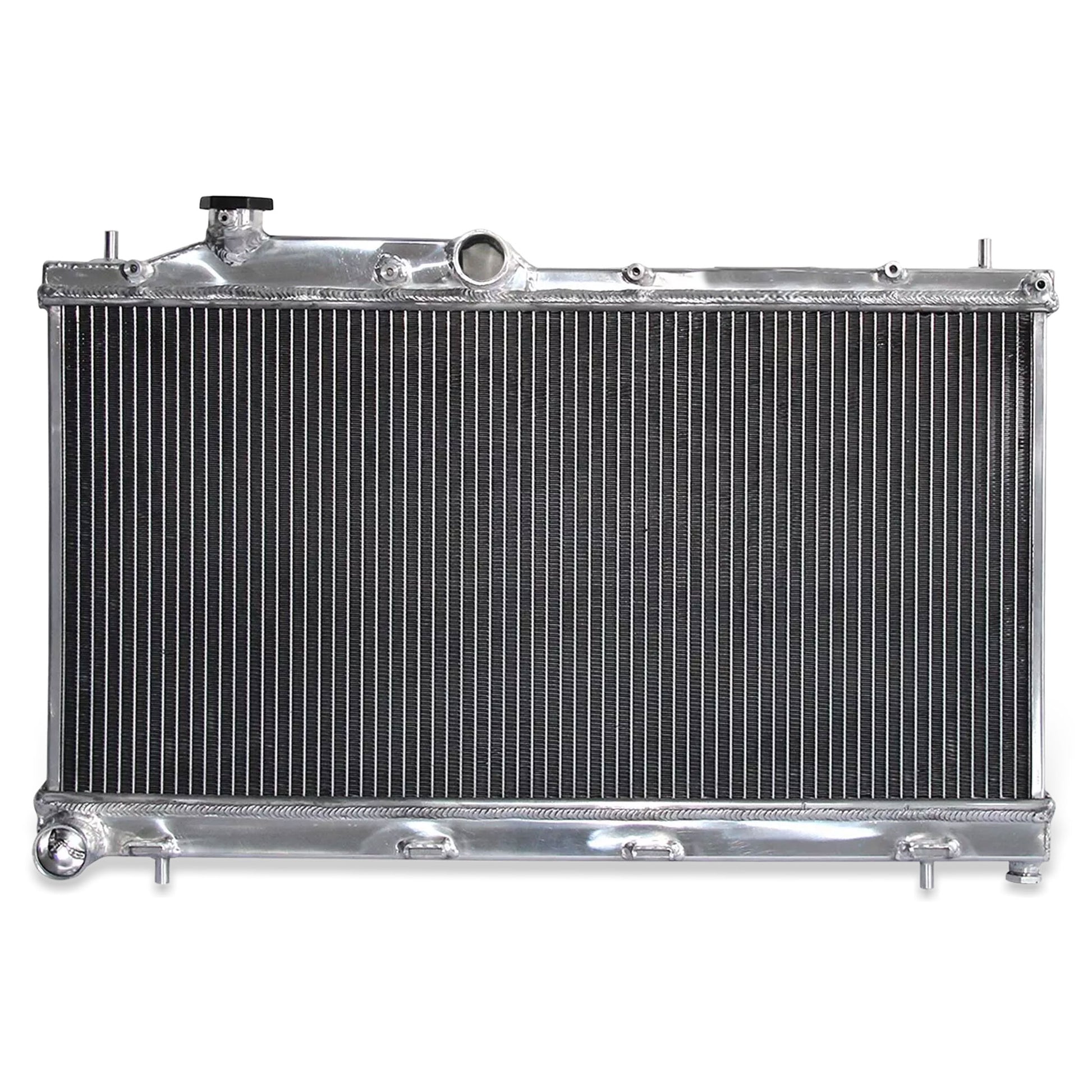 Aluminum radiator 2-row front mounting points Subaru WRX STI Impreza (2008-2014) Direct Fit