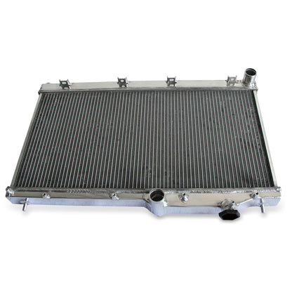 Aluminum radiator 2-row top view Subaru WRX STI Impreza (2008-2014) Direct Fit