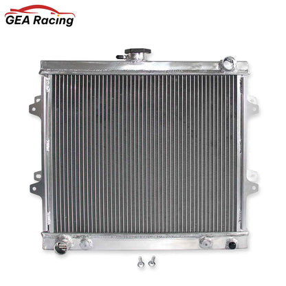 Aluminum radiator 2-row core front mounting points Toyota 4Runner (1984-1995) Pressure Tested