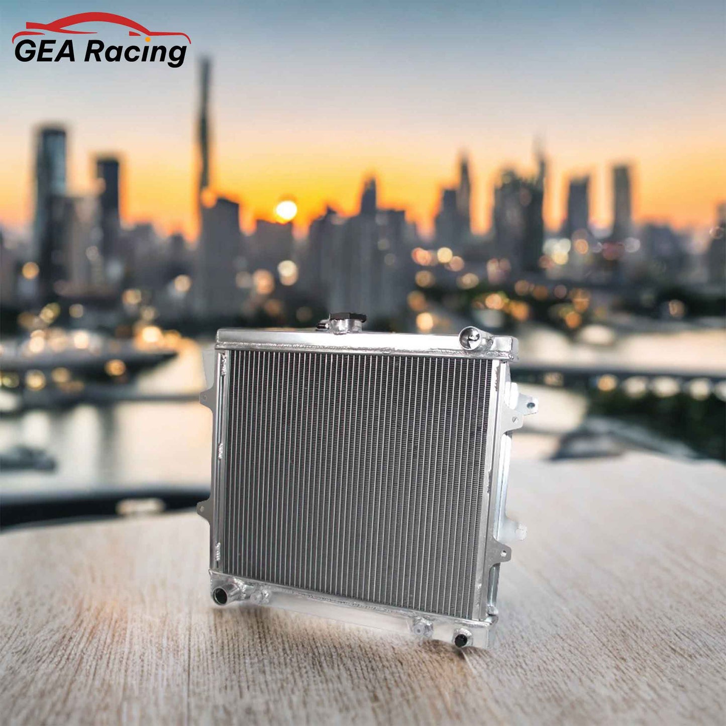2 Row Aluminum Radiator For 1984-1995 Toyota 4Runner Pickup DLX LN 2.4L L4 AT MT