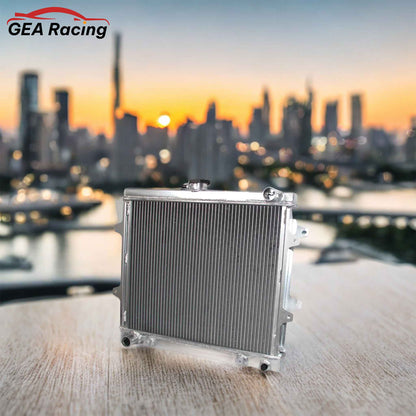 2 Row Aluminum Radiator For 1984-1995 Toyota 4Runner Pickup DLX LN 2.4L L4 AT MT
