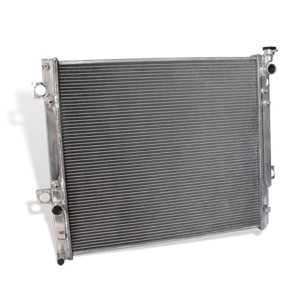 Aluminum radiator 2-row left side view Toyota 4Runner/FJ Cruiser (2003-2014) Pressure Tested