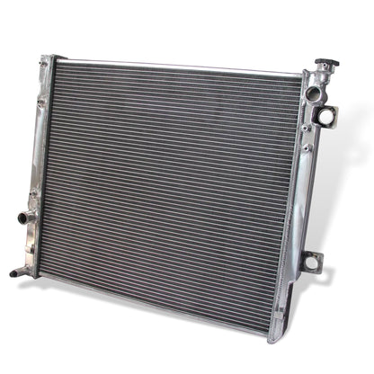 Aluminum radiator 2-row right rear view Toyota 4Runner/FJ Cruiser (2003-2014) OEM Mounts
