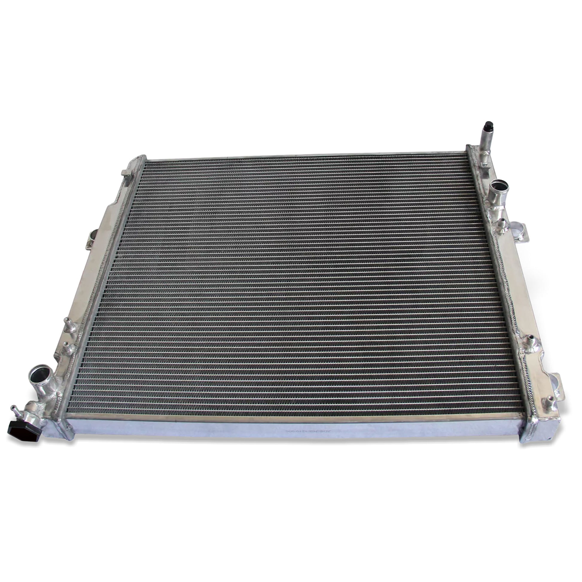 Aluminum radiator 2-row top view Toyota 4Runner/FJ Cruiser (2003-2014) OEM Mounts