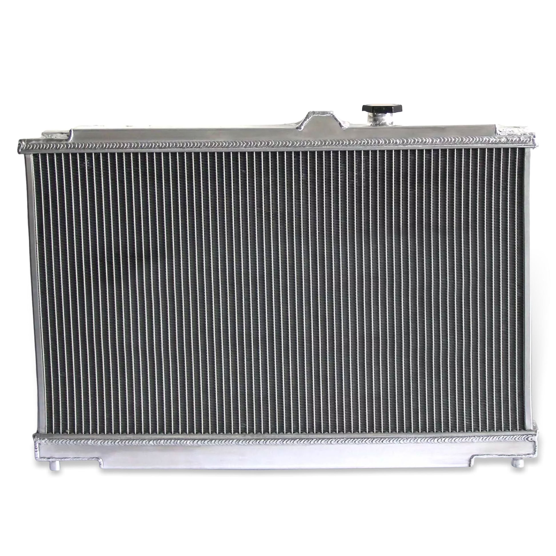 Aluminum radiator 2-row core back view Toyota Altezza (1998) Pressure Tested
