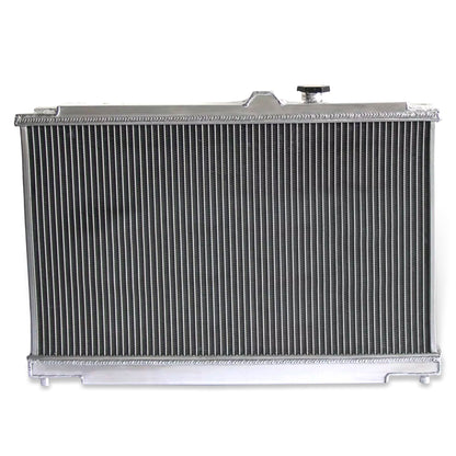 Aluminum radiator 2-row core back view Toyota Altezza (1998) Pressure Tested