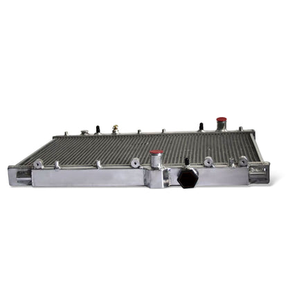 Aluminum radiator 2-row core top rear view Toyota Altezza (1998) Pressure Tested