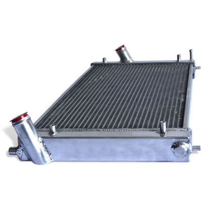 Aluminum radiator 2-row top rear view Toyota Celica (2000-2005) Direct Fit