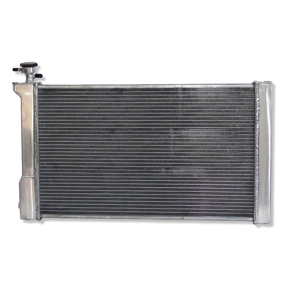 Aluminum radiator 2-row back view Toyota Corolla (2009-2019) Direct Fit