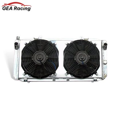 Aluminum radiator fan shroud 2-row front mounting points Toyota MR2 (1991-1995) Pressure Tested