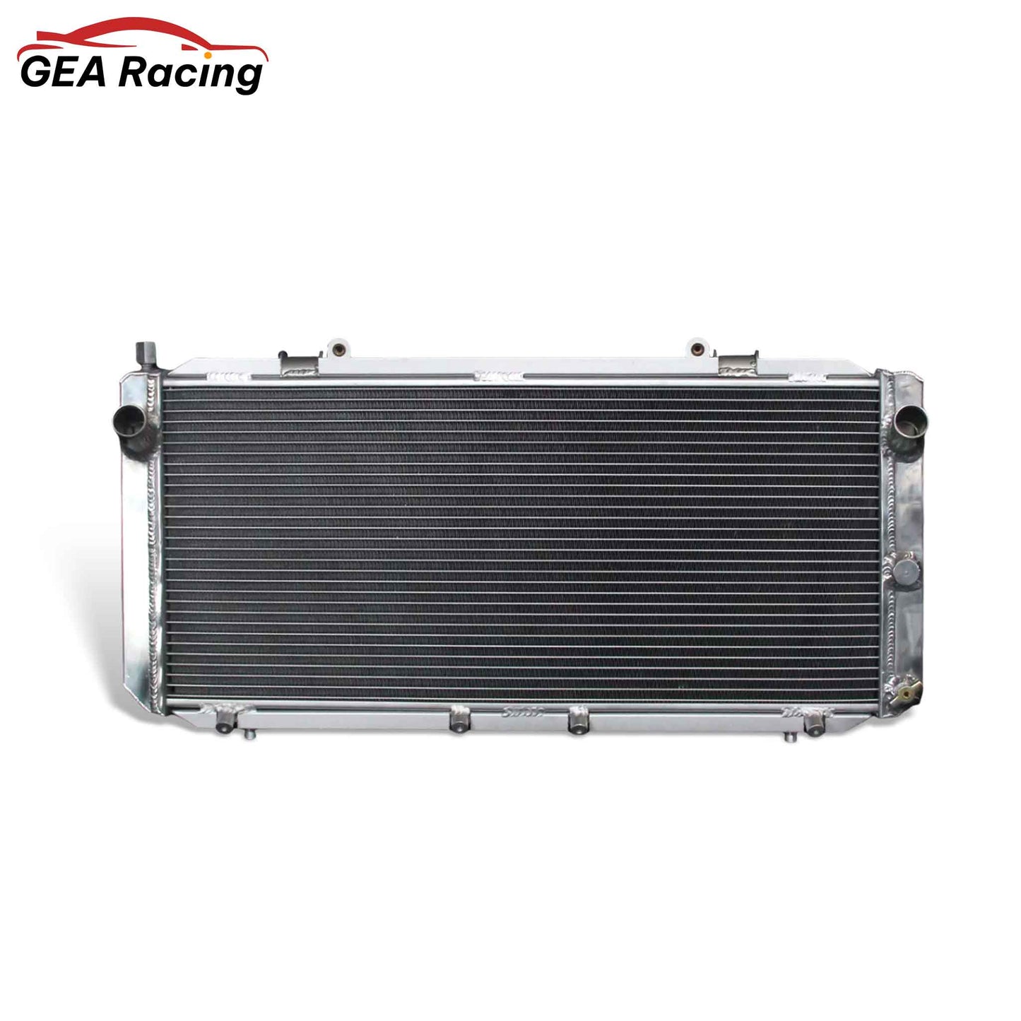 Aluminum radiator 2-row core front mounting points Toyota MR2 (1991-1995) Pressure Tested