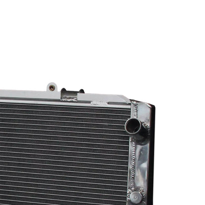 Aluminum radiator 2-row core top rear view Toyota MR2 (1991-1995) Direct Fit