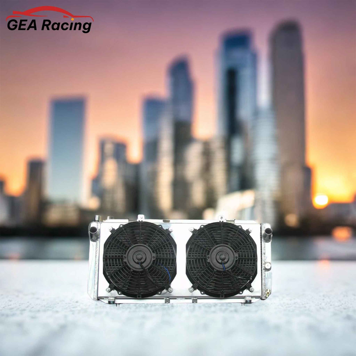 Aluminum Radiator + Fan Shroud For Toyota MR2 Turbo Coupe 2-Door 1991-1995 L4 MT