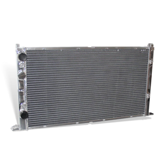 Aluminum radiator 2-row 40mm core cross-section view VW Golf MK3 (1994-1998) Direct Fit