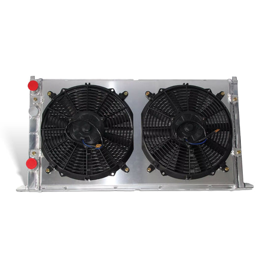 Aluminum fan shroud 2-Row Core front mounting points VW Golf MK3 (1994-1998) Pressure Tested